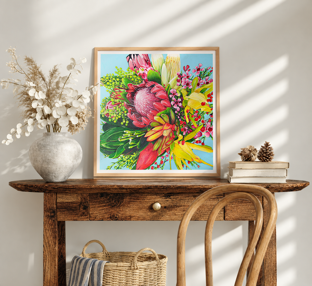 Joyful Abundance Paper Print