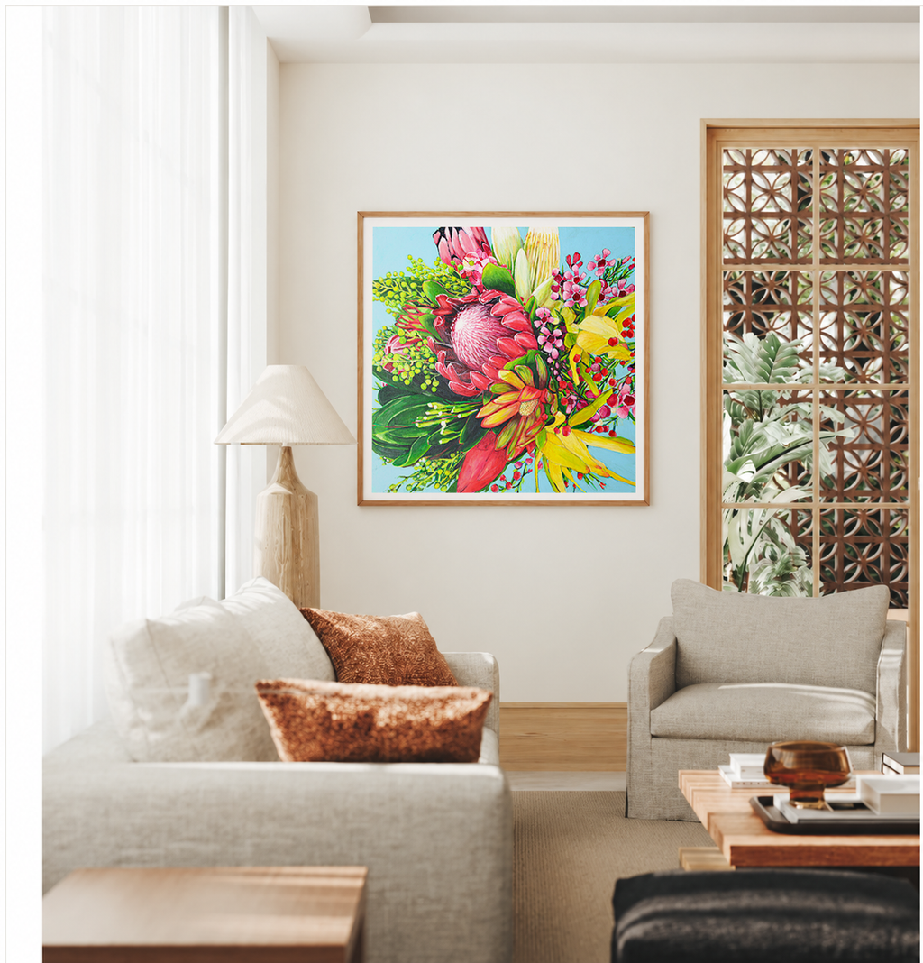 Joyful Abundance Paper Print